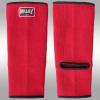 ANKLE GUARDS / RED black trim