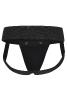 Groin guard with cup comfort - Black