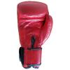 Standard boxing gloves MUAY velcro leather /Red