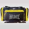 Sportsbag MUAY nylon black/yellow