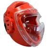 TAIPEI HUGH PROTECTION HELMET WITH MASK RED