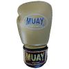Standard boxing gloves MUAY velcro leather / GOLD