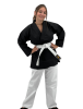 Karate Black Trousers White