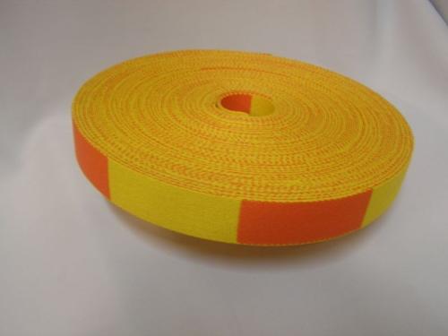 Belt on rol bicolor Yellow/Orange