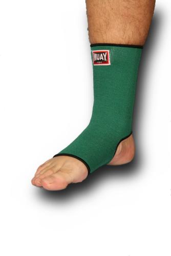 ANKLE GUARDS / GREEN black trim