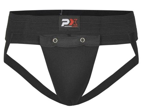 Groin guard with cup comfort - Black