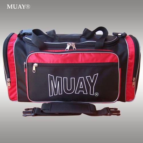 Sportsbag MUAY nylon black/red
