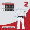 Judo Fightart Keikogi - blanc - sans ceinture