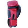 Gants de boxe MUAY Premium rouge/noir en cuir - velcro -la paire