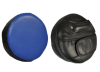 Hand Pad round focus  extra soft padding, black and blue