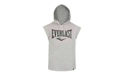 Meadown gris chiné sweat shirt à capuche sans manche Everlast